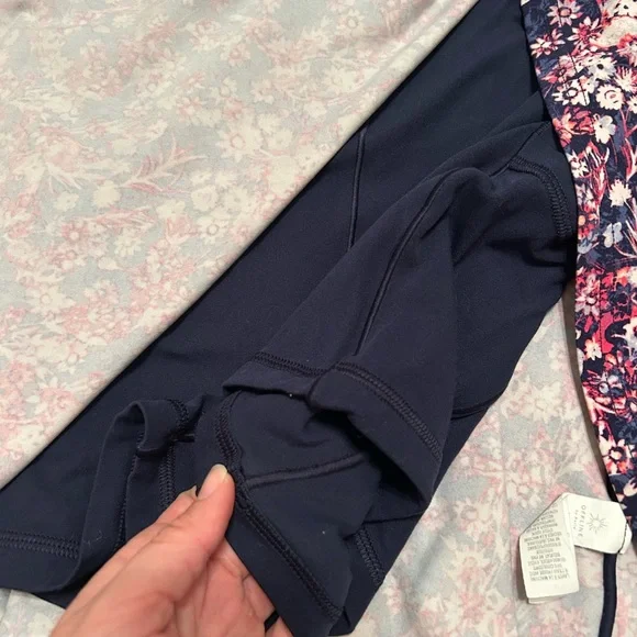 Aerie Offline Low Key Dress Floral with Slit - Picture 3 of 5